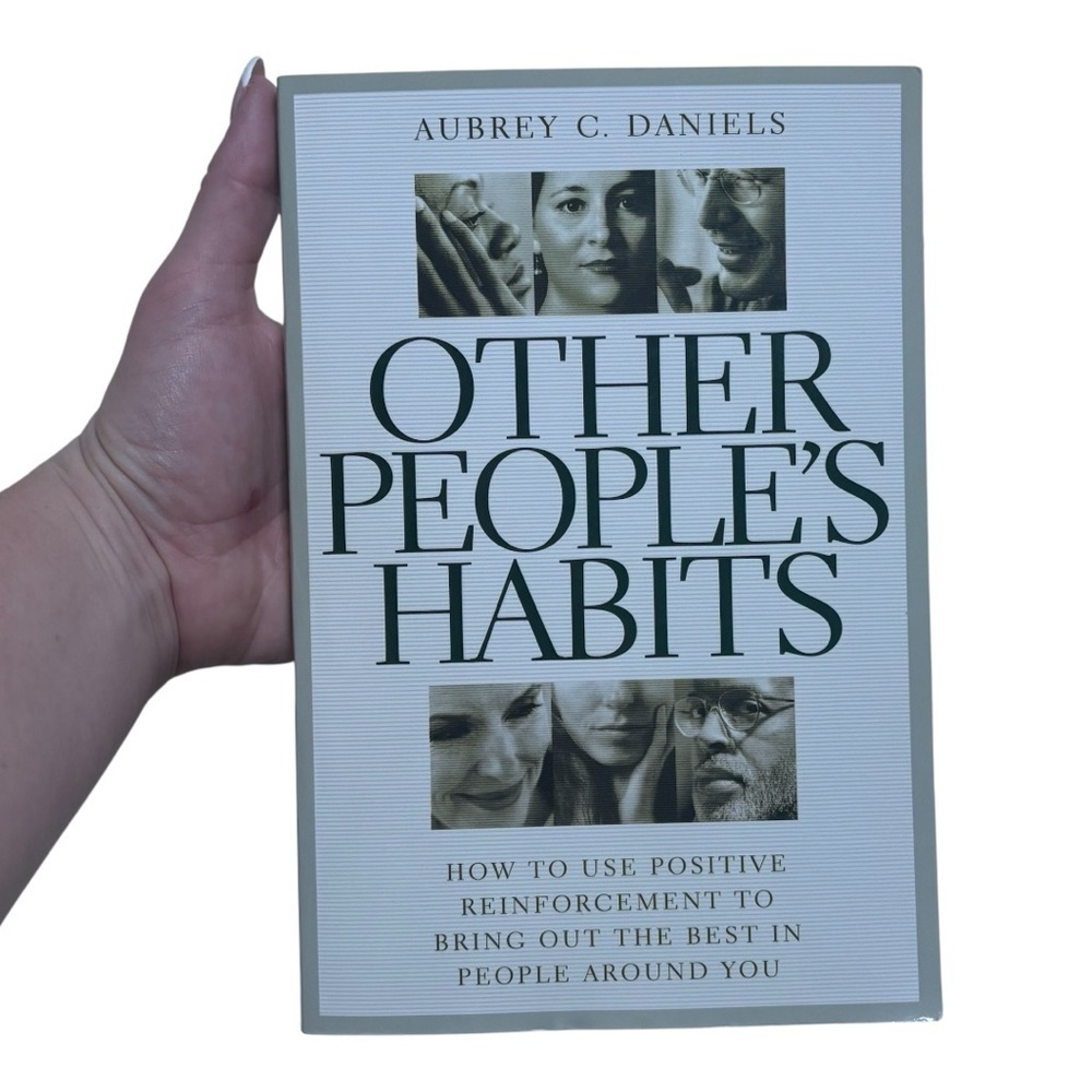 Other People's Habits Book by Aubrey C. Daniels